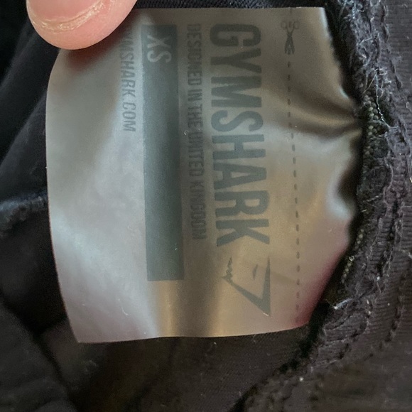 Black gym shark pants - Picture 2 of 2